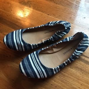 Lucky Brand canvas ballet